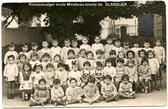 Ecole MIRABEAU 1939