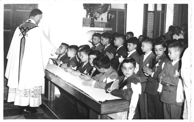 Eglise DON BOSCO au RUISSEAU 1956